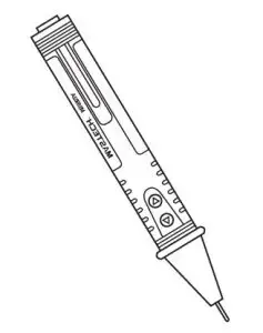 Voltage detector pen